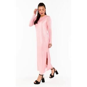 NEW NWT Show Me Your Mumu Maddison Maxi Dress Pink Sequin Size XXL